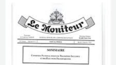 journal officiel Le Moniteur